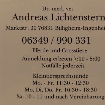 Vorschau von Andreas Lichtenstern Tierarzt