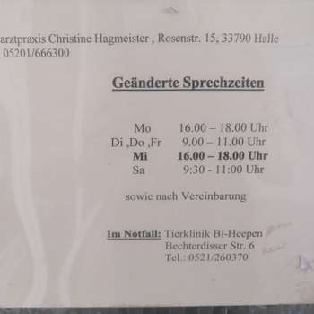 Vorschau von Christine Hagmeister Tierärztin
