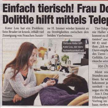 Vorschau von Tierkommunikation Dr. Stefanie Haller