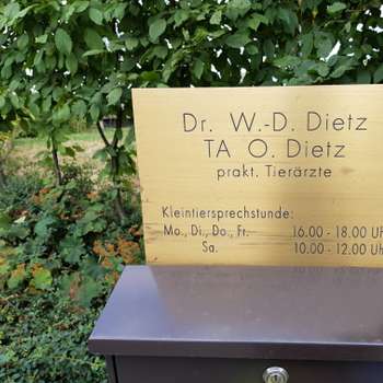 Vorschau von Wulf Dietrich Dietz und Oliver Dietz Tierärzte
