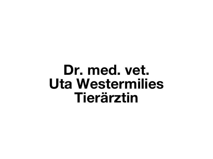Ansicht 3 von Dr. med. vet. Uta Westermilies Tierärztin