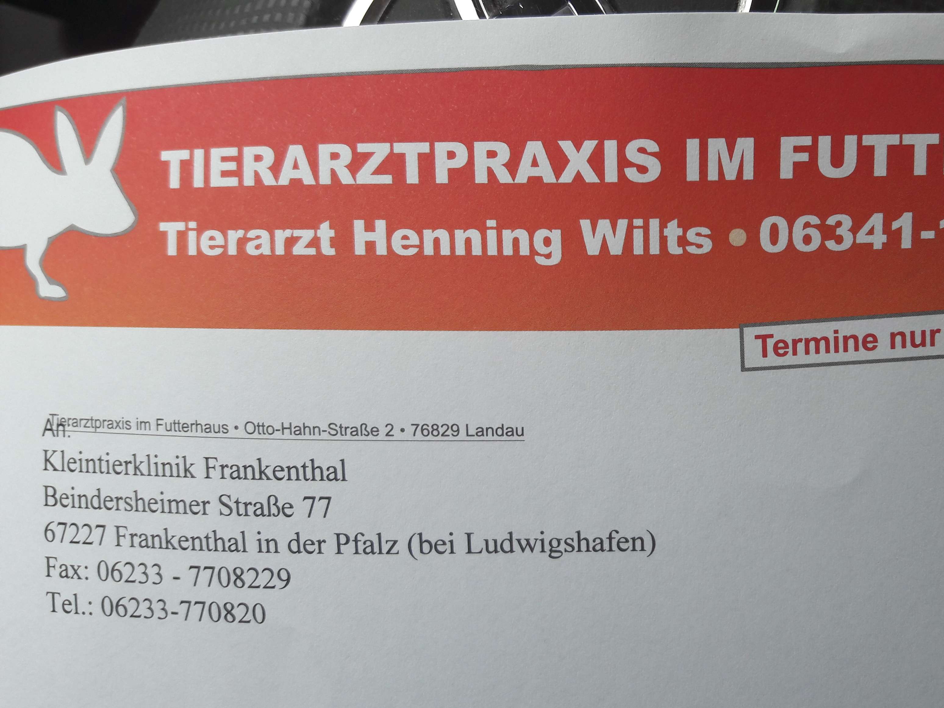 Ansicht 5 von Tierarztpraxis Im Futterhaus Landau