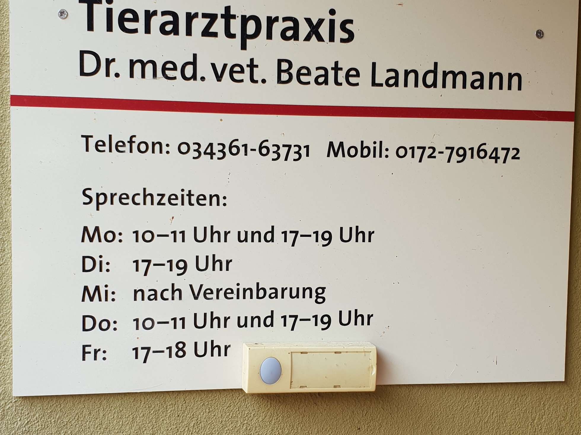 Ansicht 1 von Tierarztpraxis Dr. Beate Landmann