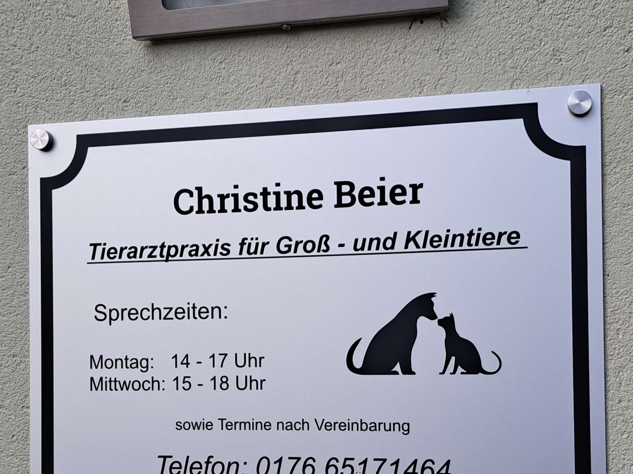 Ansicht 1 von Tierarztpraxis Christine Beier für Groß- und Kleintiere