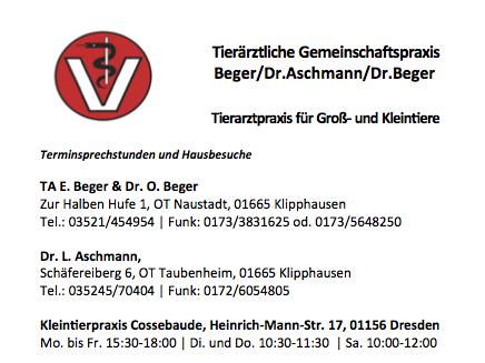 Ansicht 2 von DVM Eberhard Beger und Dr. Oliver Beger Tierarztpraxis