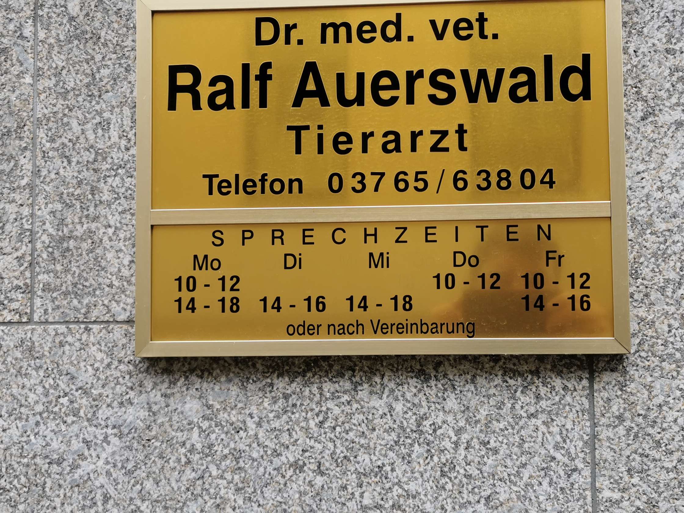 Ansicht 3 von Dr.med.vet. Ralf Auerswald Tierarzt
