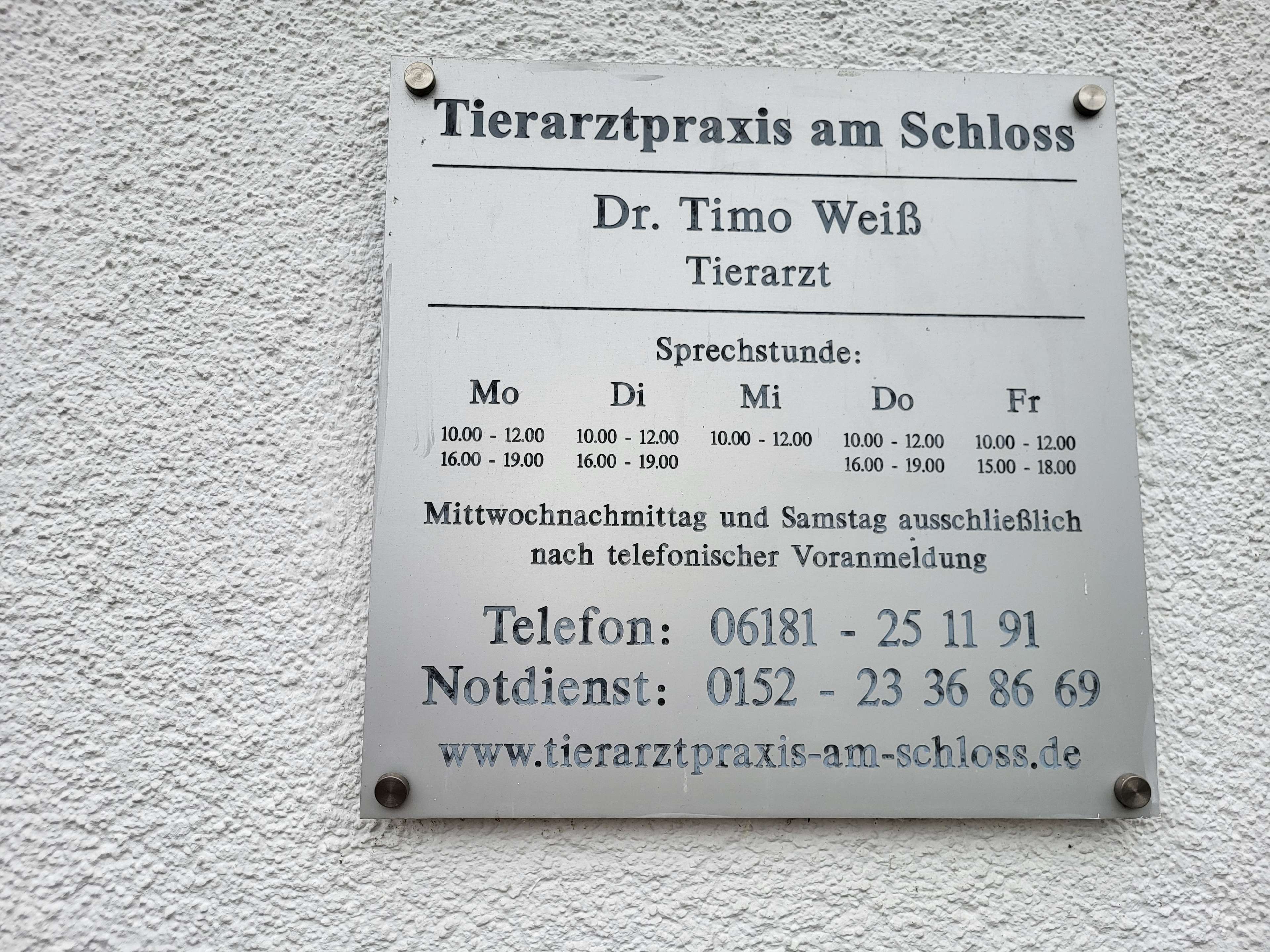 Ansicht 1 von Dr. Timo Weiß Tierarztpraxis am Schloss