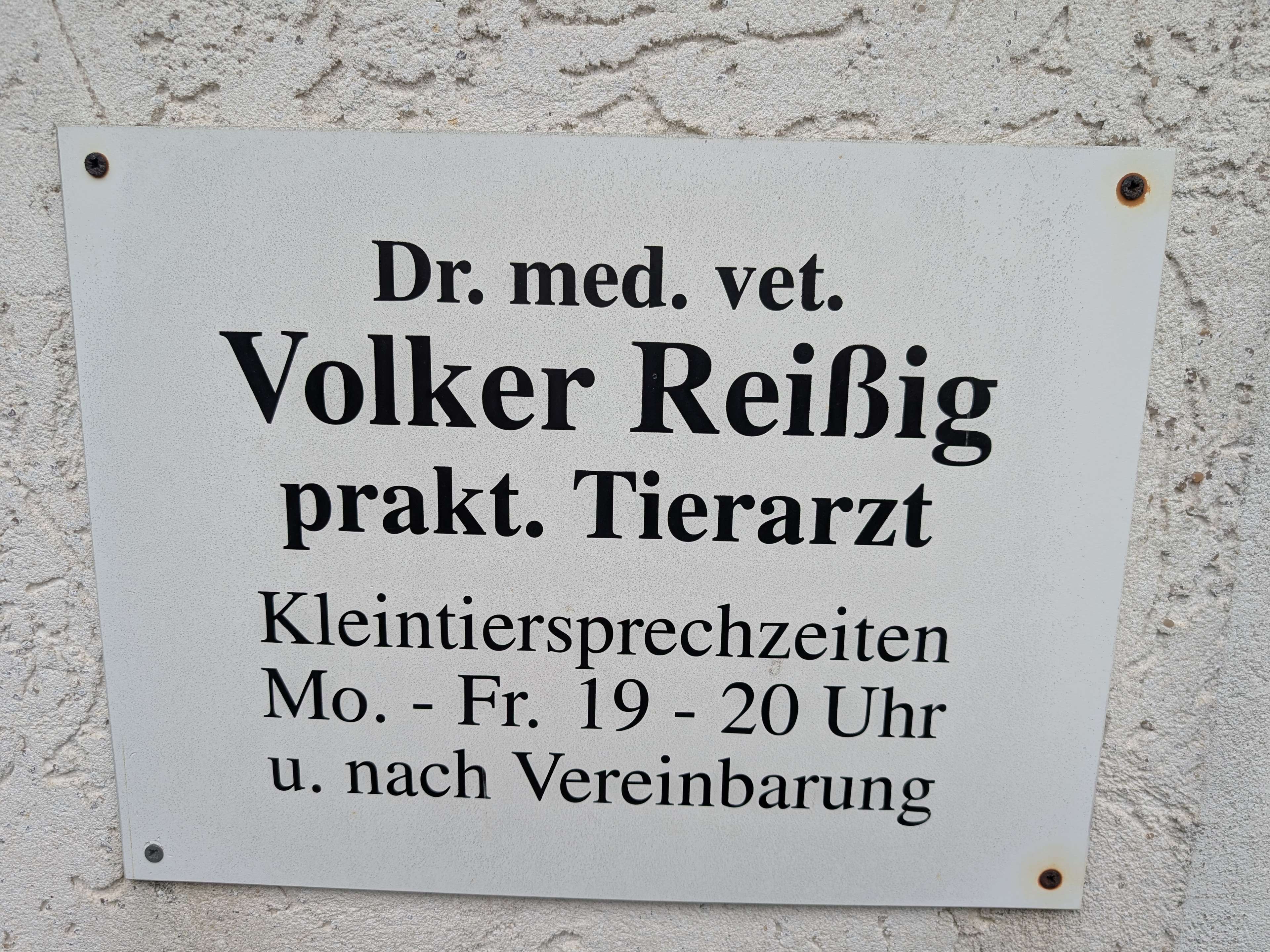 Ansicht 2 von Dr.med.vet. Volker Reißig Tierarzt