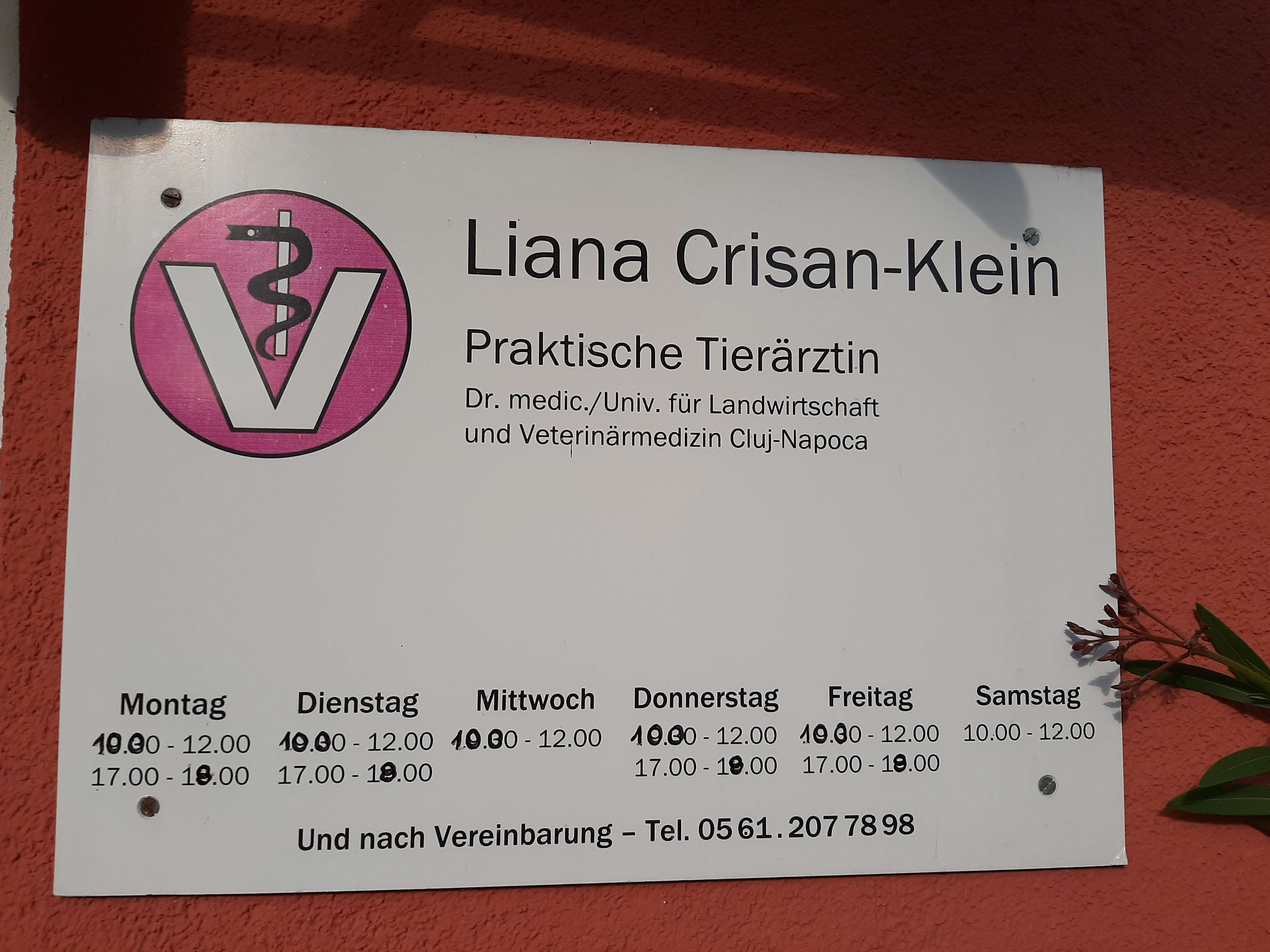 View 1 of Crisan-Klein Liana Dr.med.vet. Rum.