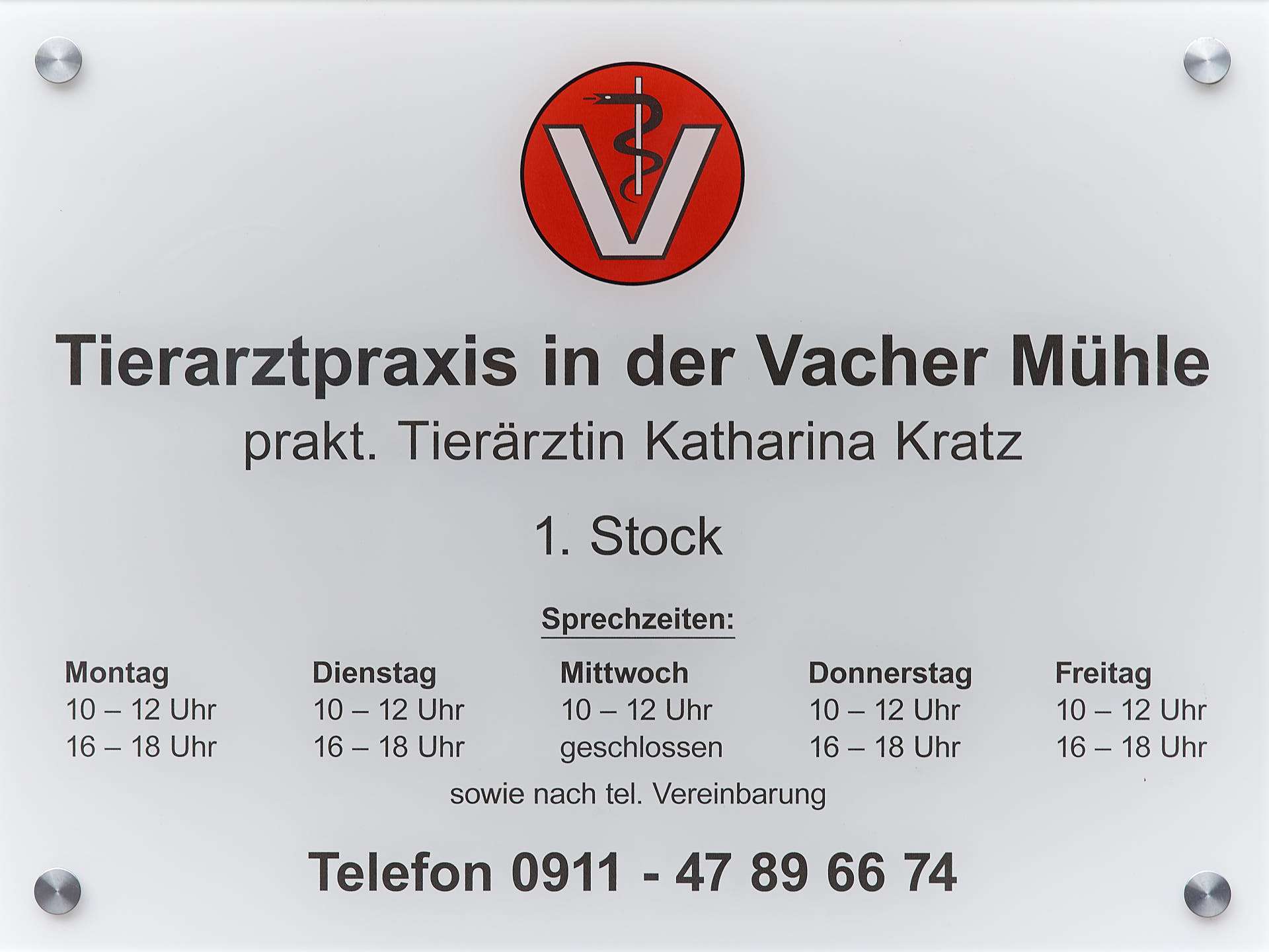 Ansicht 1 von Tierarztpraxis in der Vacher Mühle Tierärztin Katharina Kratz