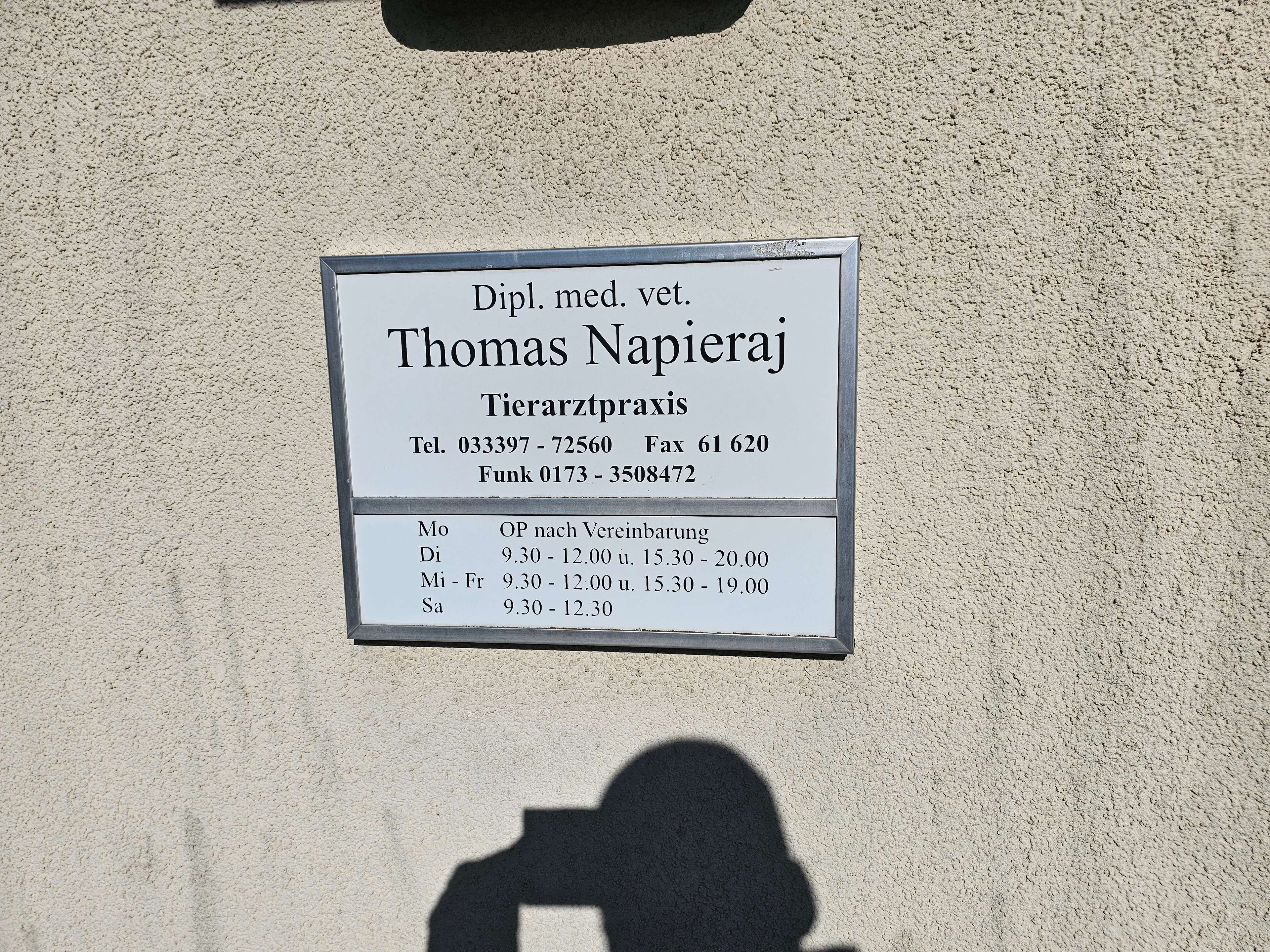View 1 of Tierarztpraxis Dipl. med. vet. Thomas Napieraj