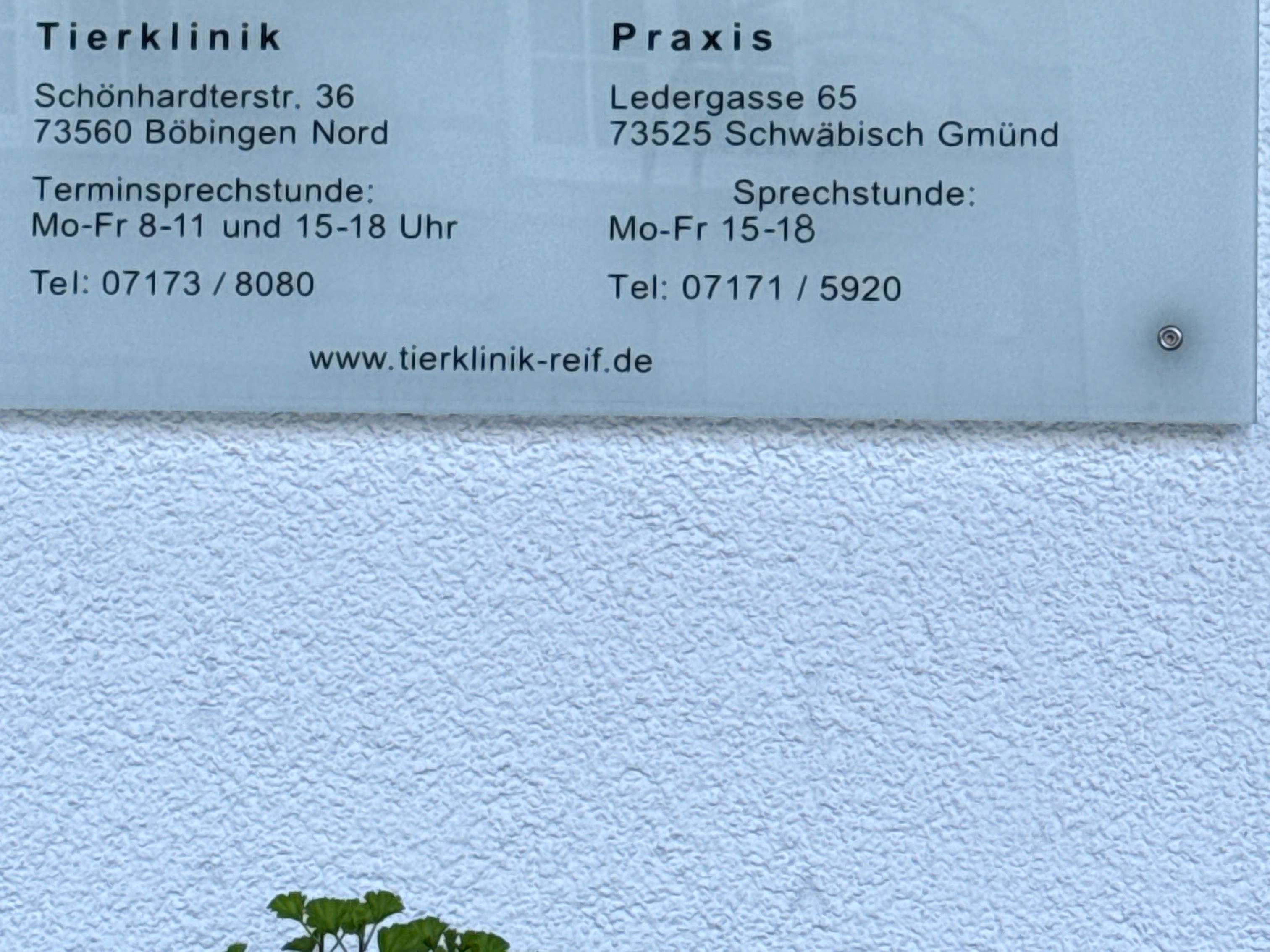Ansicht 3 von Tierklinik Dr. Reif (Schwäbisch Gmünd)