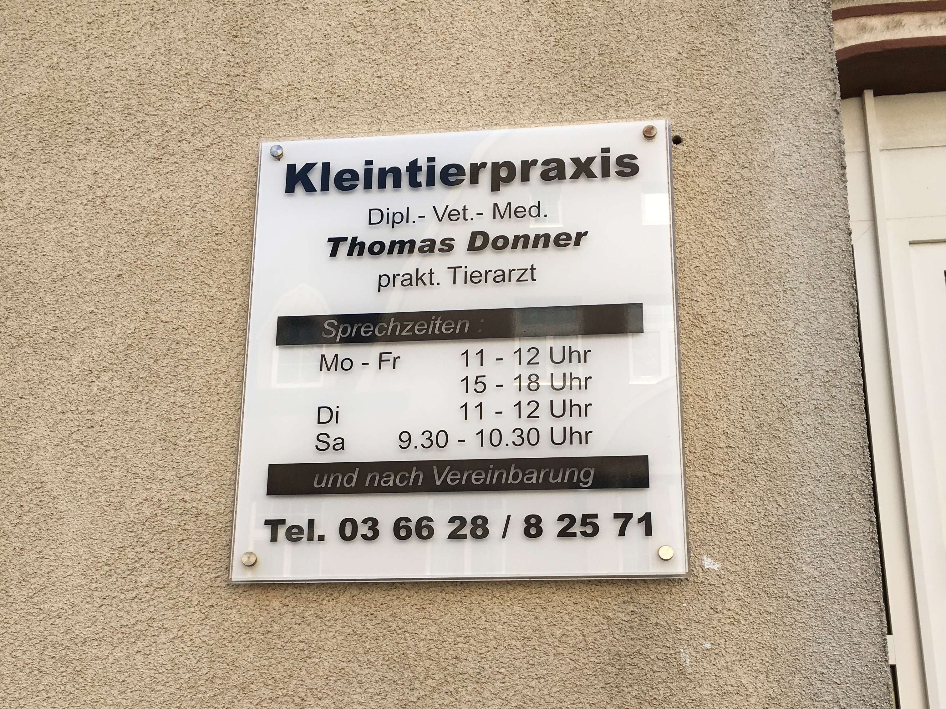 Ansicht 1 von Dr.med.vet. Thomas Donner Tierarzt