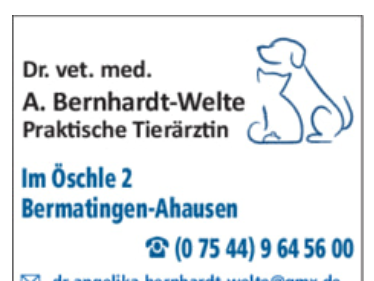 Ansicht 2 von Bernhardt-Welte Angelika Dr.med.vet. Tierärztin