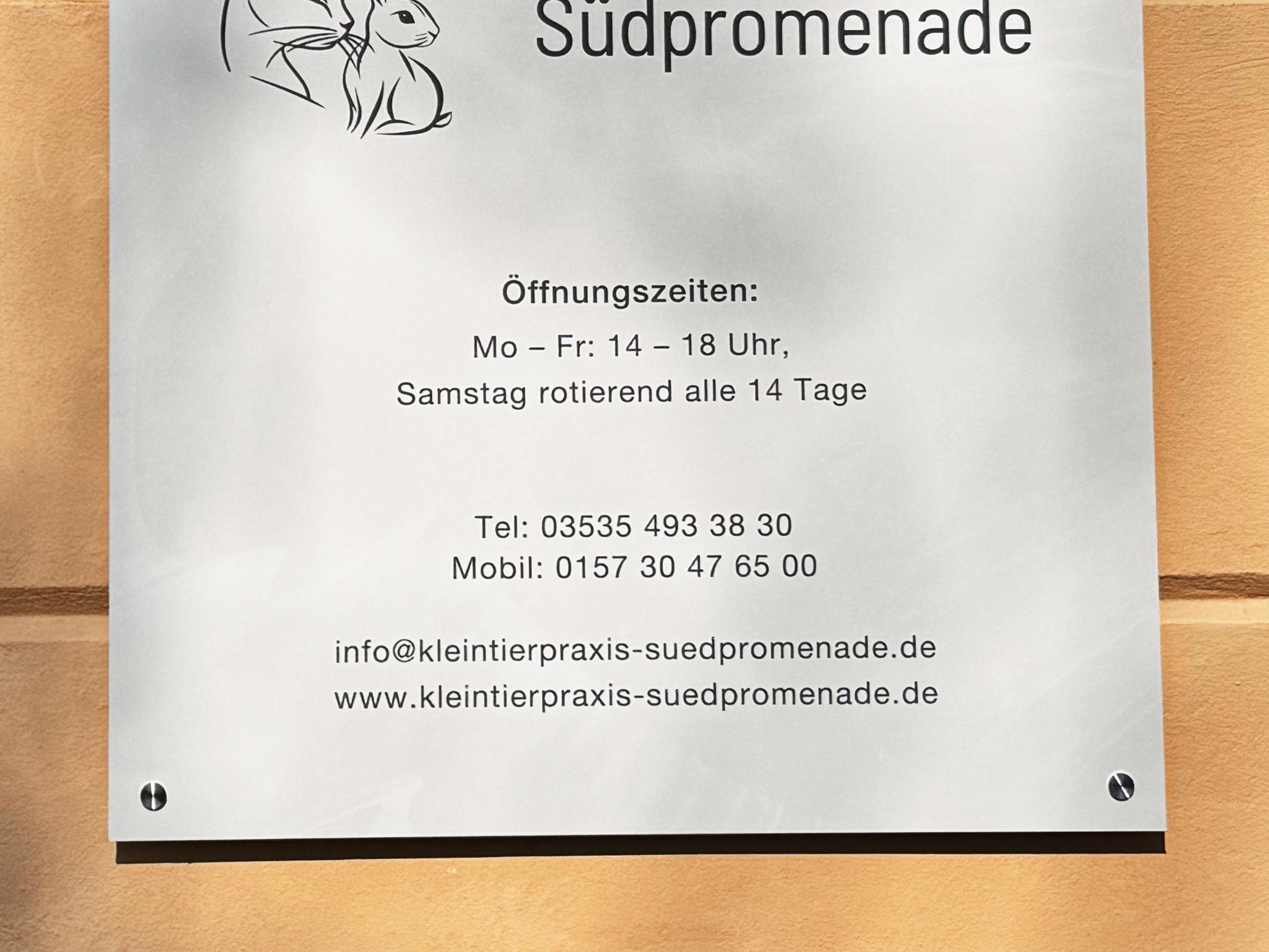Ansicht 1 von Kleintierpraxis Südpromenade