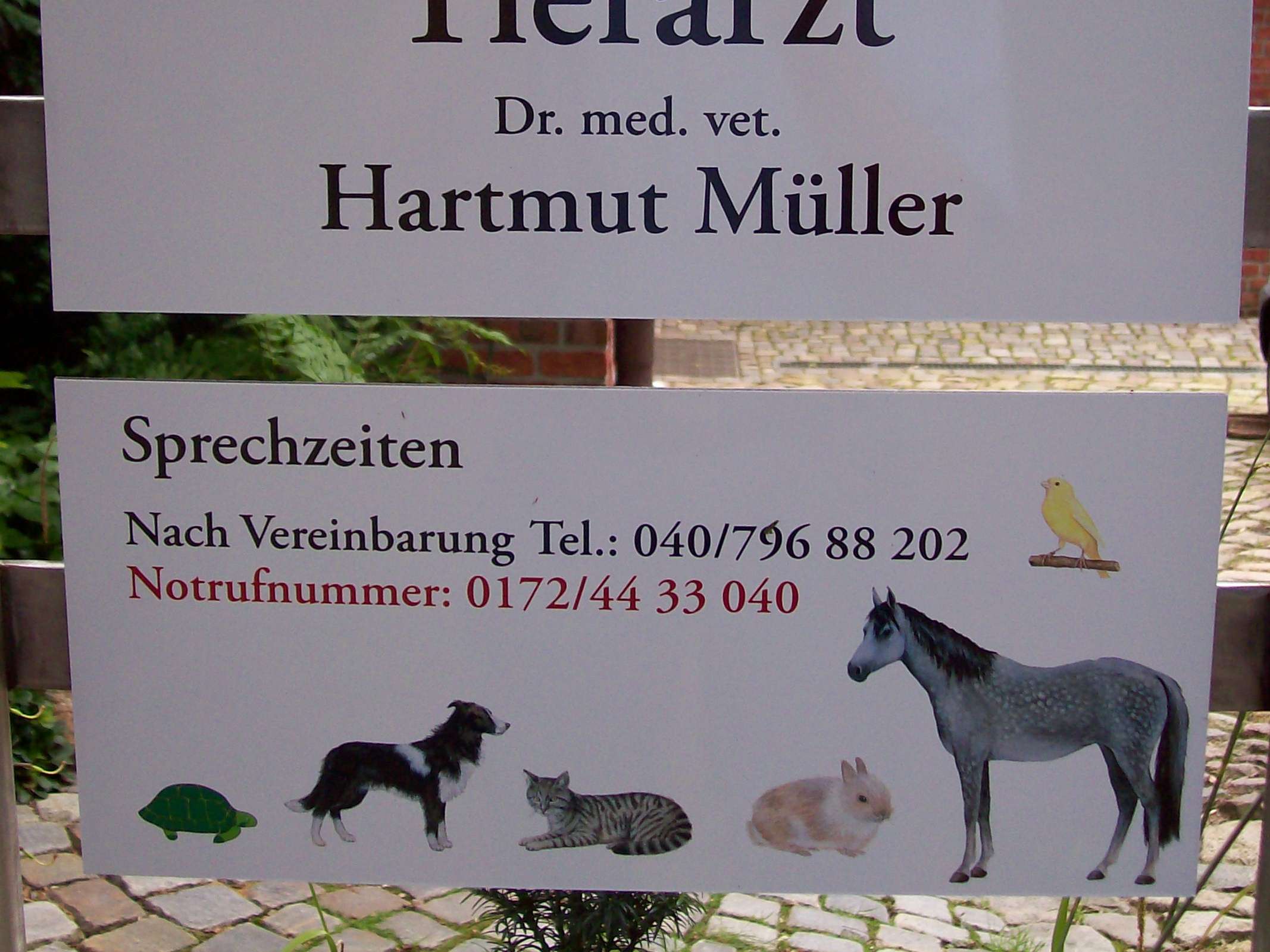 Ansicht 1 von Dr. Hartmut Müller Tierarzt