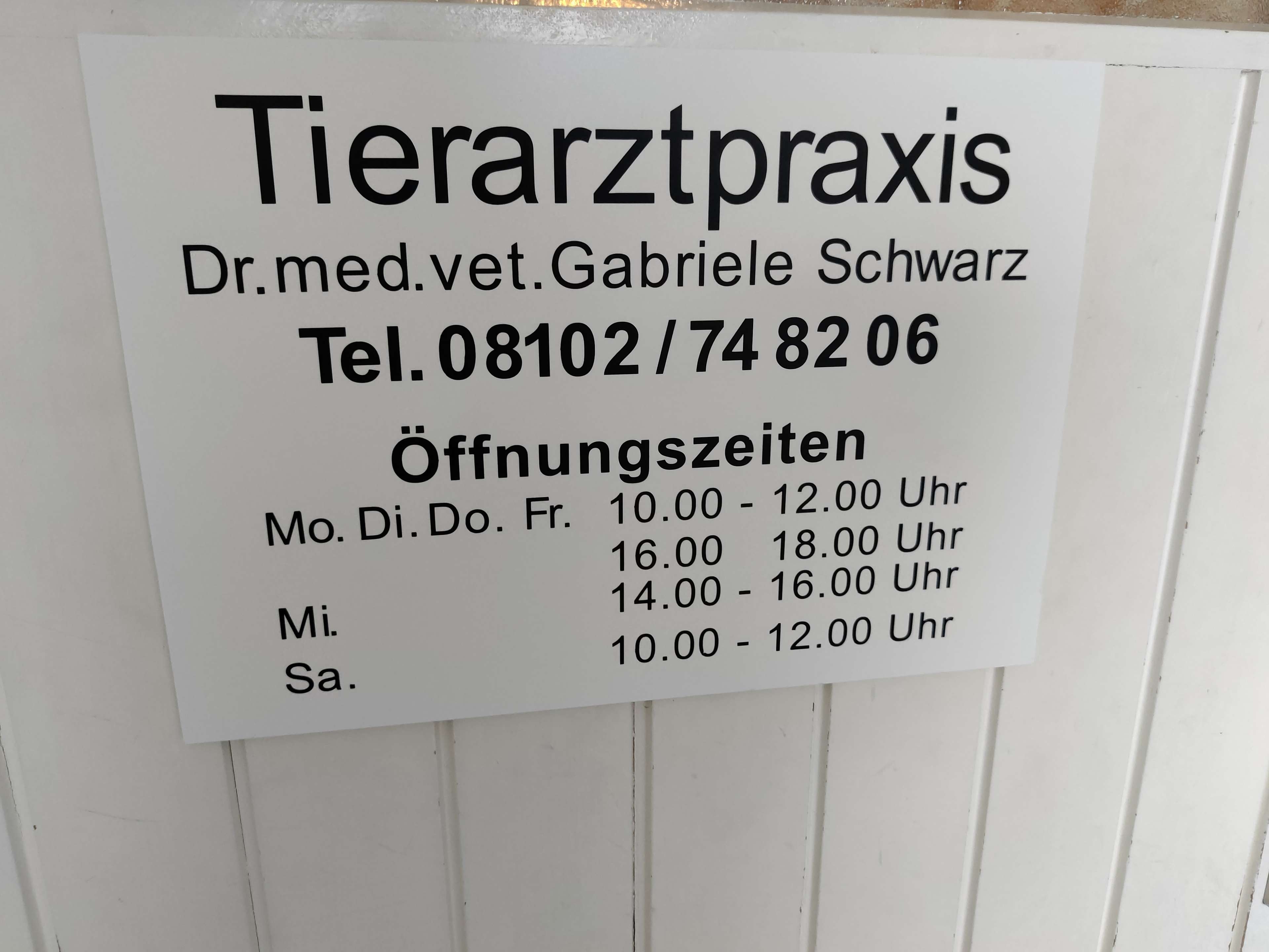 Ansicht 2 von Dr.med.vet. Gabriele Schwarz Tierärztin
