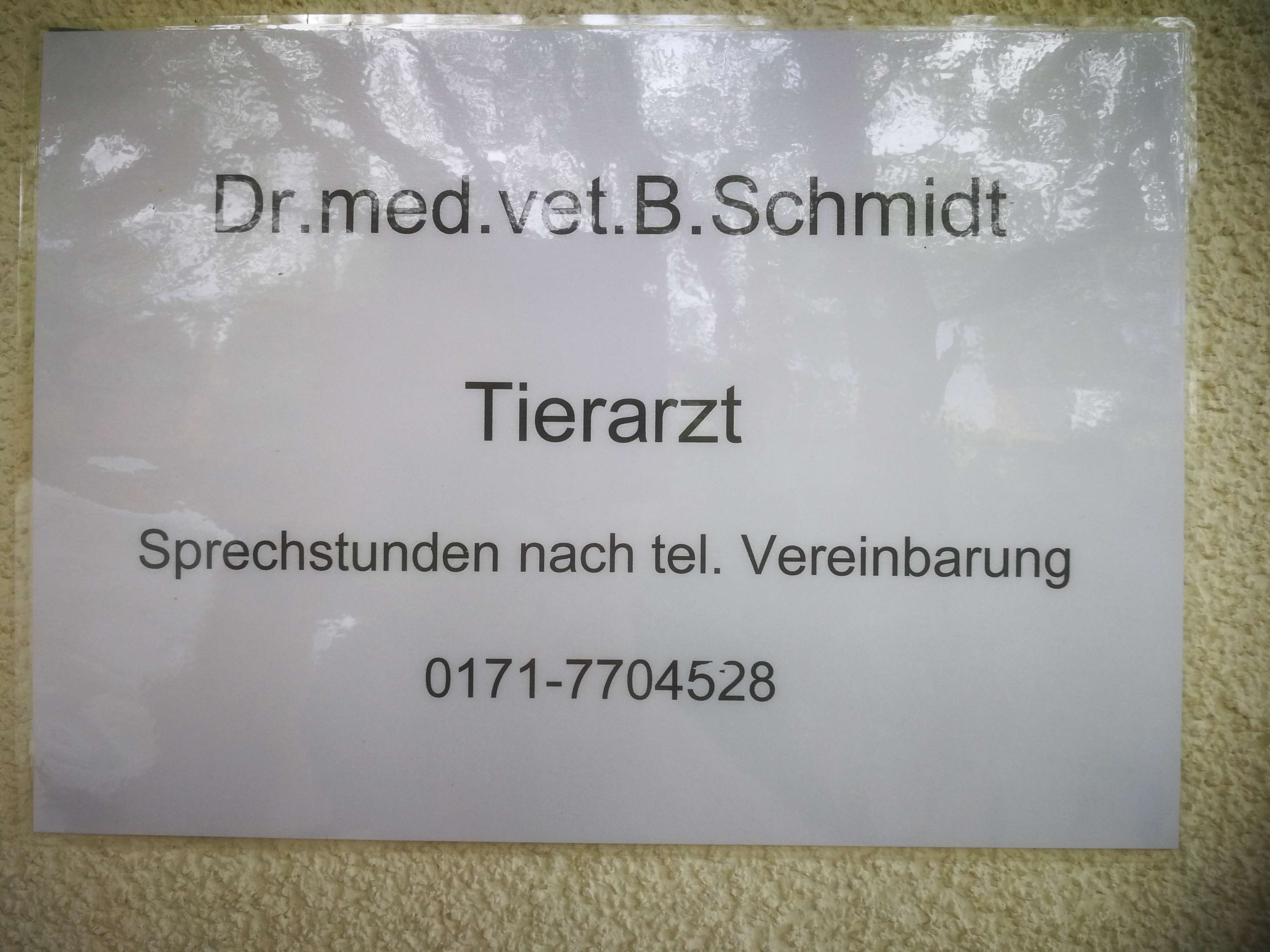 Ansicht 1 von Tierarzt Dr. Bernhard Schmidt