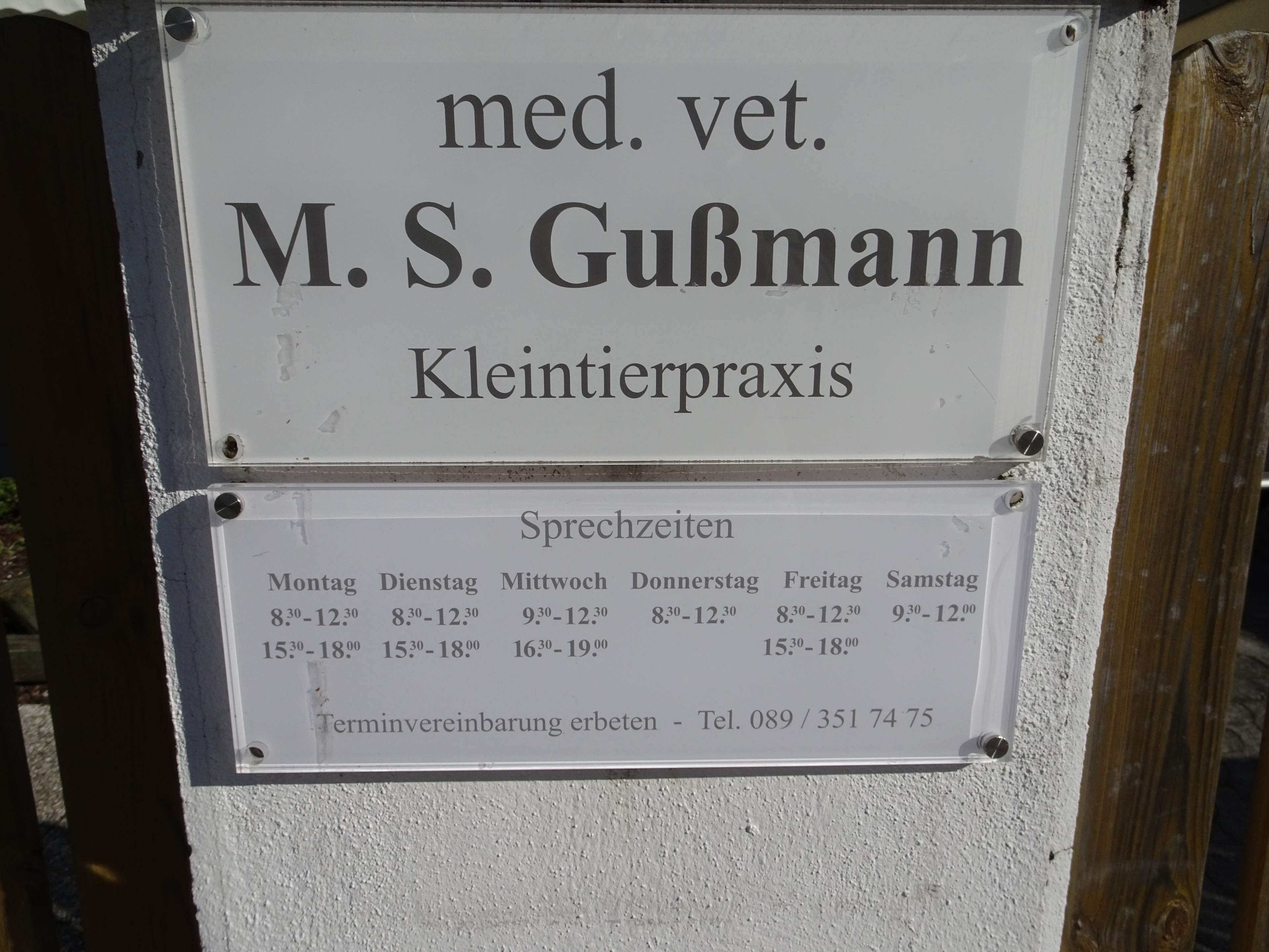 View 1 of Kleintierpraxis Michaela Gußmann München
