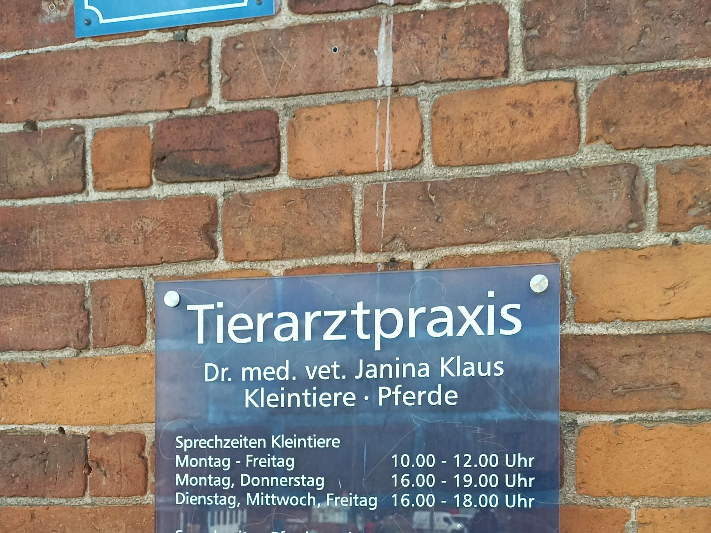 Ansicht 1 von Dr. med. vet. Janina Klaus Tierärztin