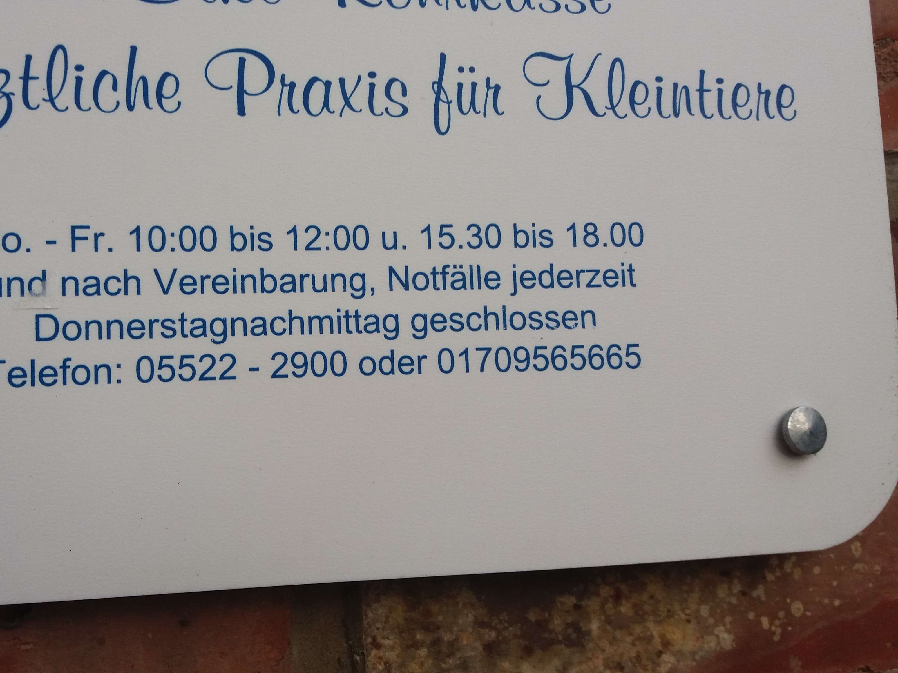 Ansicht 1 von Dr.med.vet. Elke Röhrkasse Tierärztin