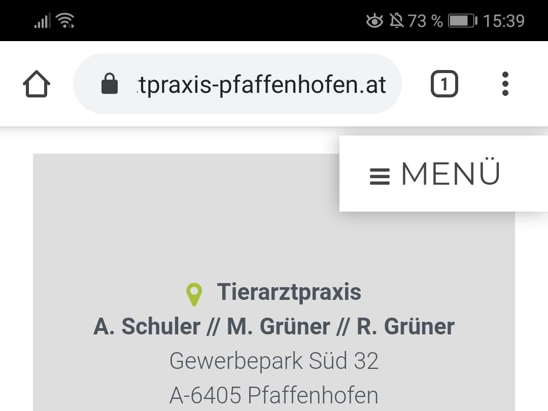 Ansicht 3 von Tierarztpraxis Pfaffenhofen Dr. A. Schuler // Dr. M. Grüner // Mag. R. Grüner