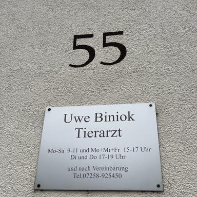 Preview of Dr.med.vet. Uwe Biniok Tierarzt